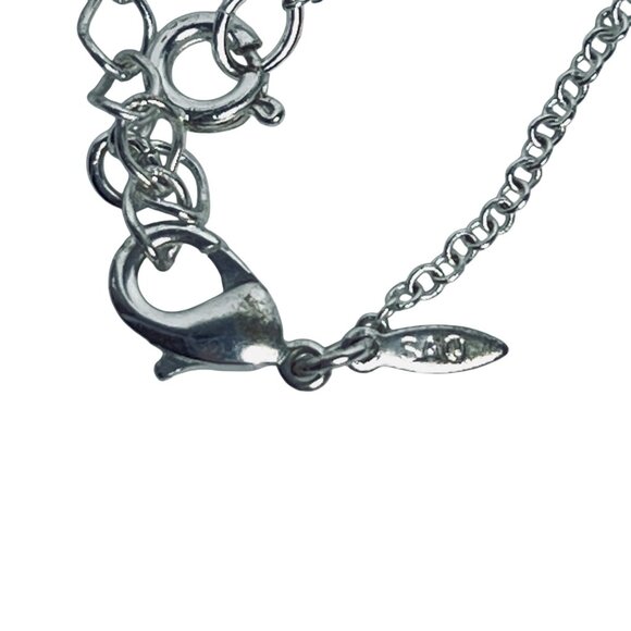 Avon Silver Tone Dragonfly Dance Necklace (1694) - Picture 7 of 7